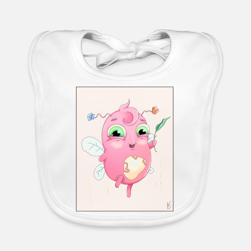 Cartoon Bavoir bio Bébé