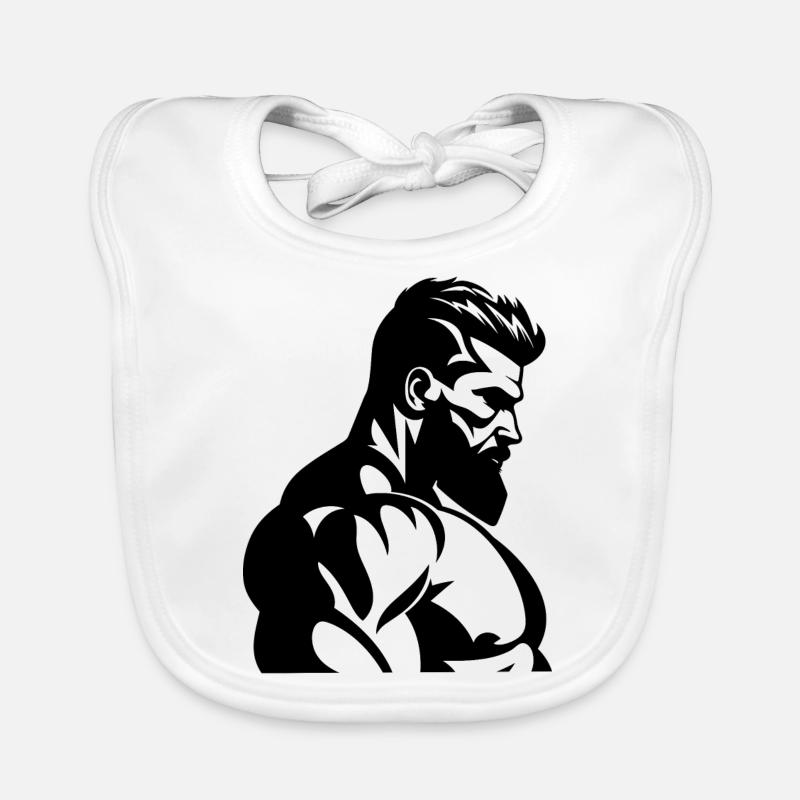 trained guy Organic Baby Bibs