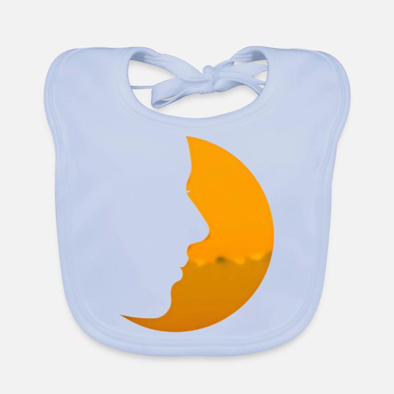 luna Bavaglino ecologico per neonato