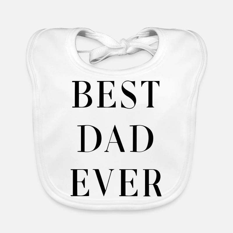 Bester Vater den es gib Baby Bio-Lätzchen