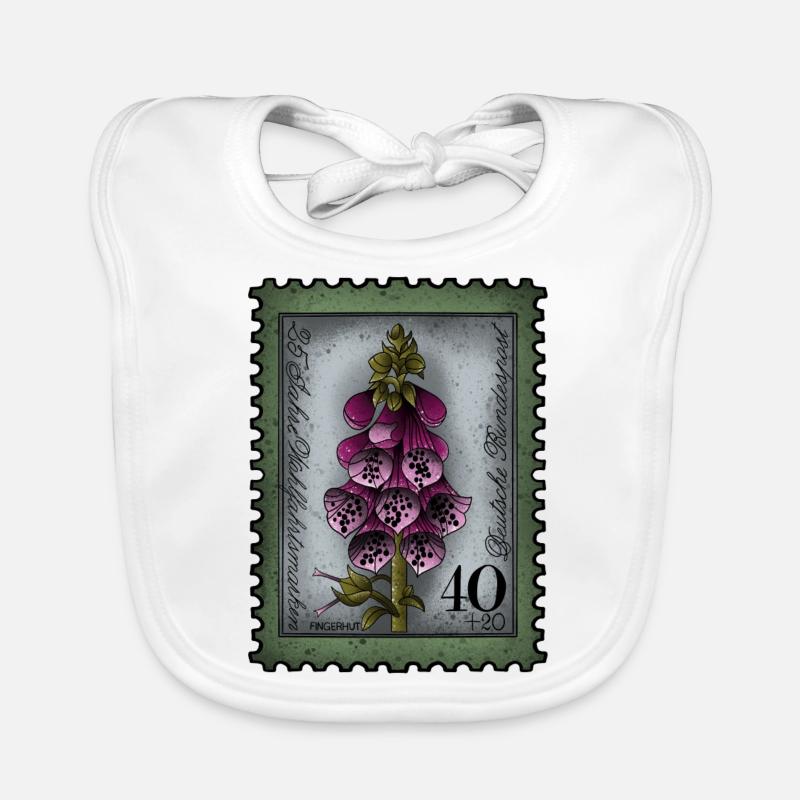 Timbro Digitale Bavaglino ecologico per neonato