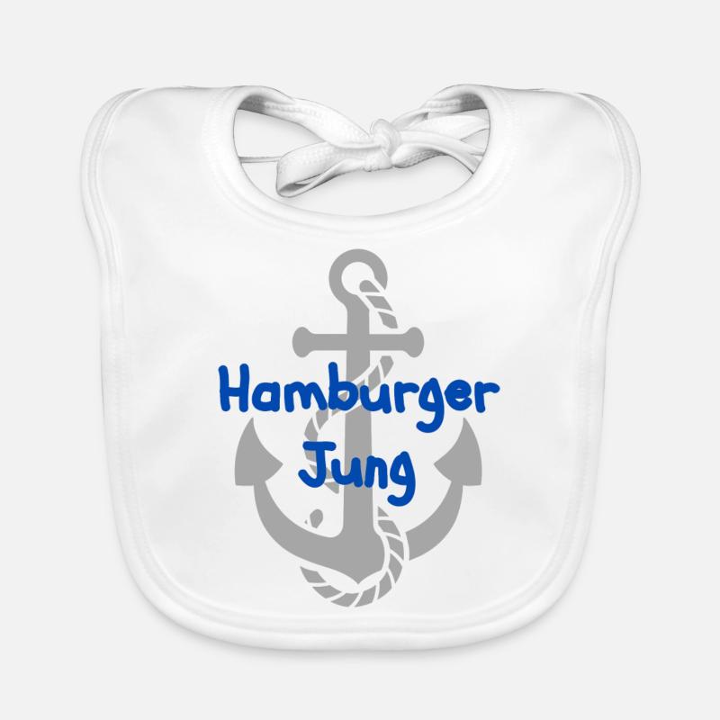 Hamburger Jung Baby Bio-Lätzchen