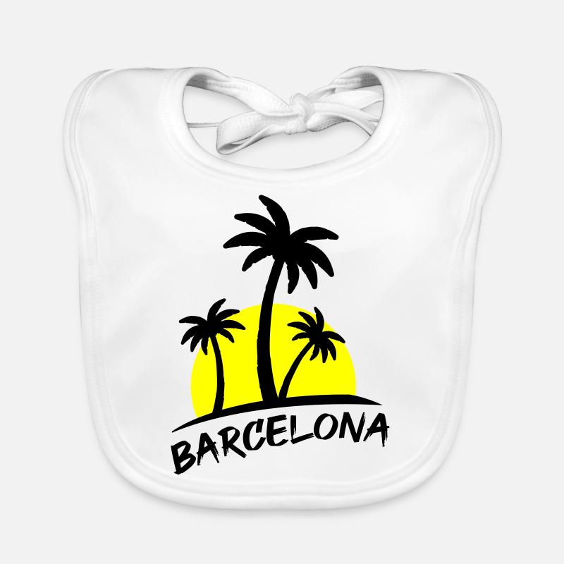 Barcelone Bavoir bio Bébé
