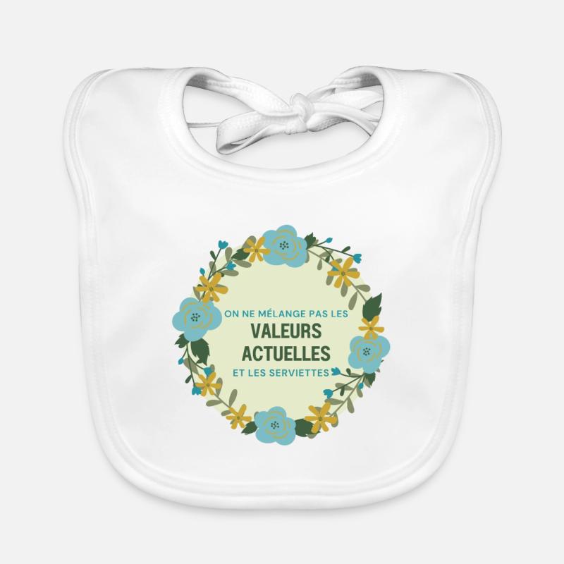 Current Values and Towels Organic Baby Bibs