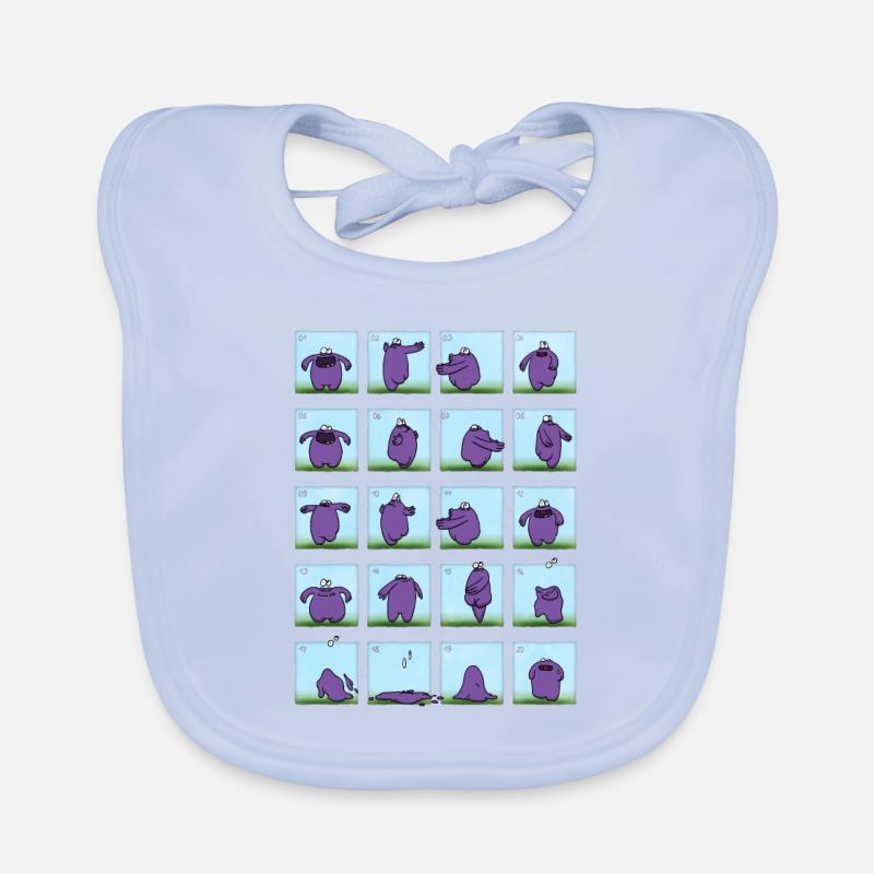 Cycle de danse PlumBoo Bavoir bio Bébé