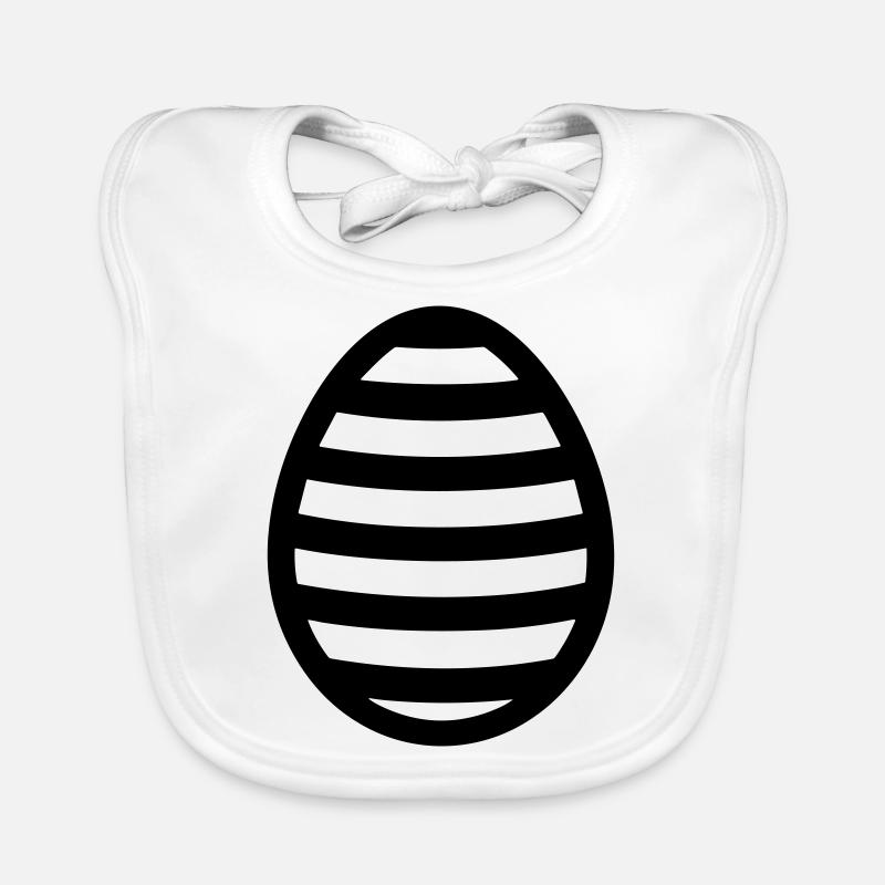 Oeuf Bavoir bio Bébé