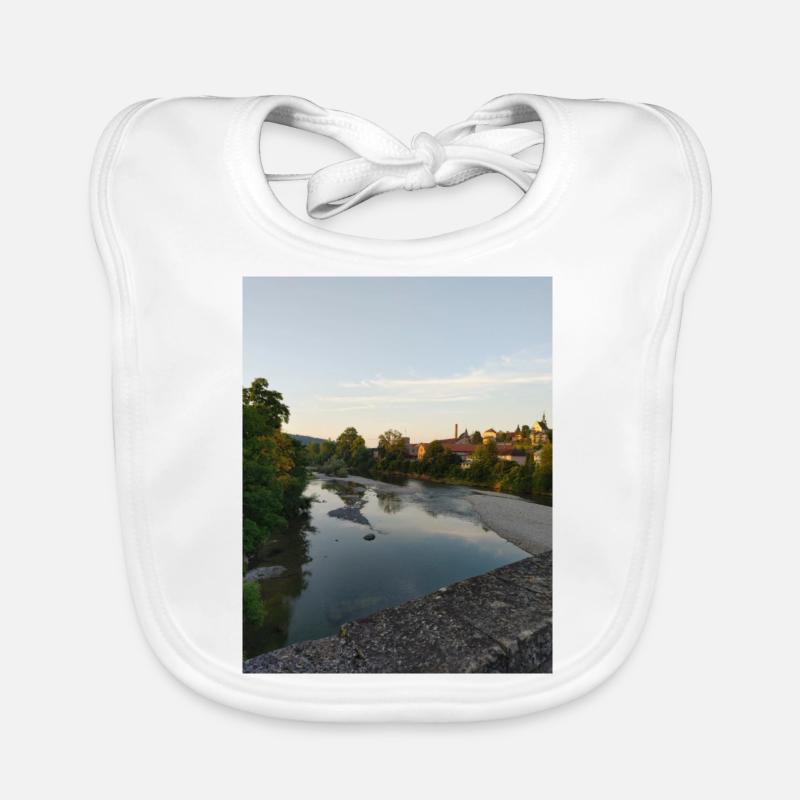 Abendstimmung Baby Bio-Lätzchen