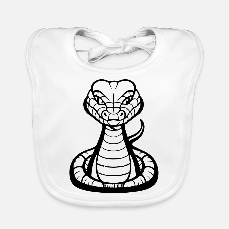 snake Organic Baby Bibs