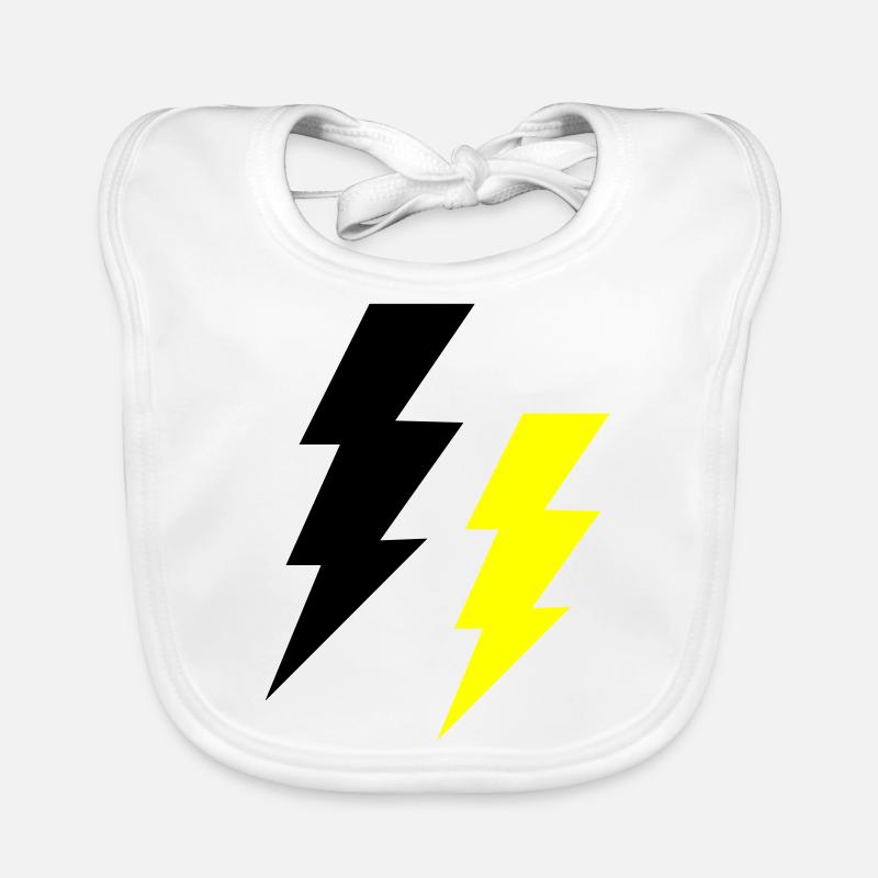 blitze thunder Baby Bio-Lätzchen