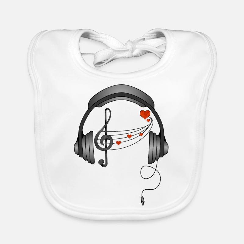 Écouteur Bavoir bio Bébé