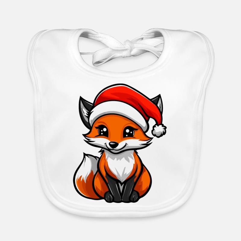 Noël du renard Bavoir bio Bébé