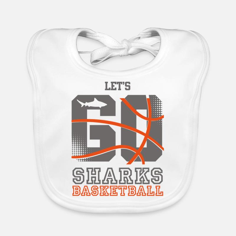 Lets go Sharks Baby Bio-Lätzchen