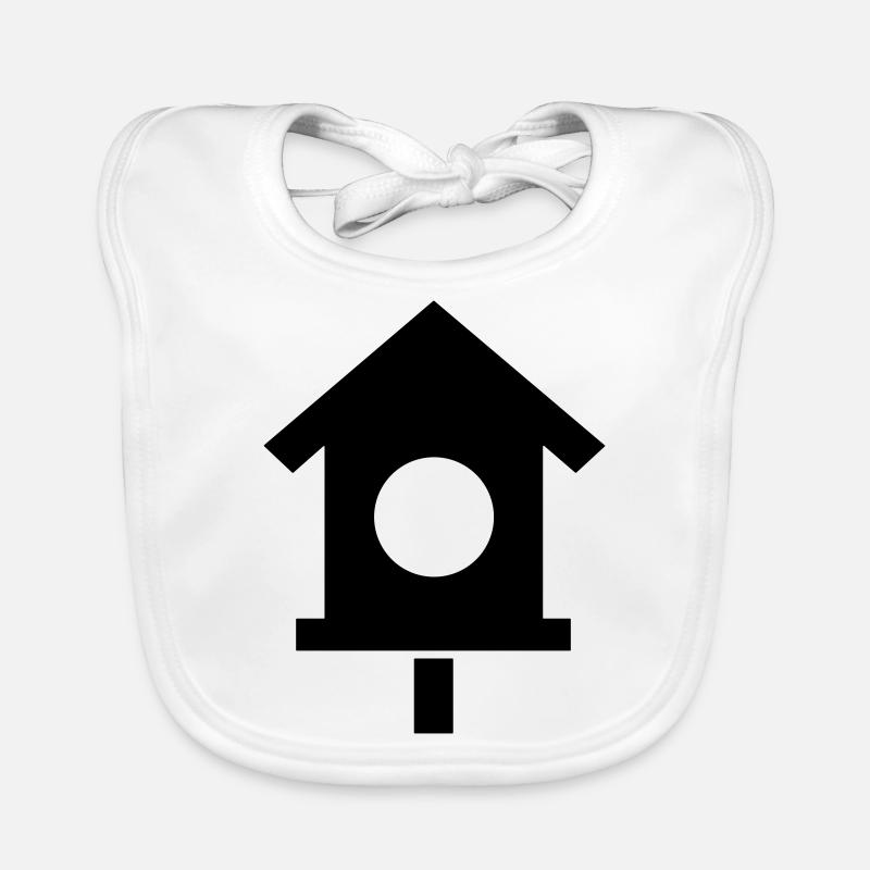 maison pour oiseaux Bavoir bio Bébé