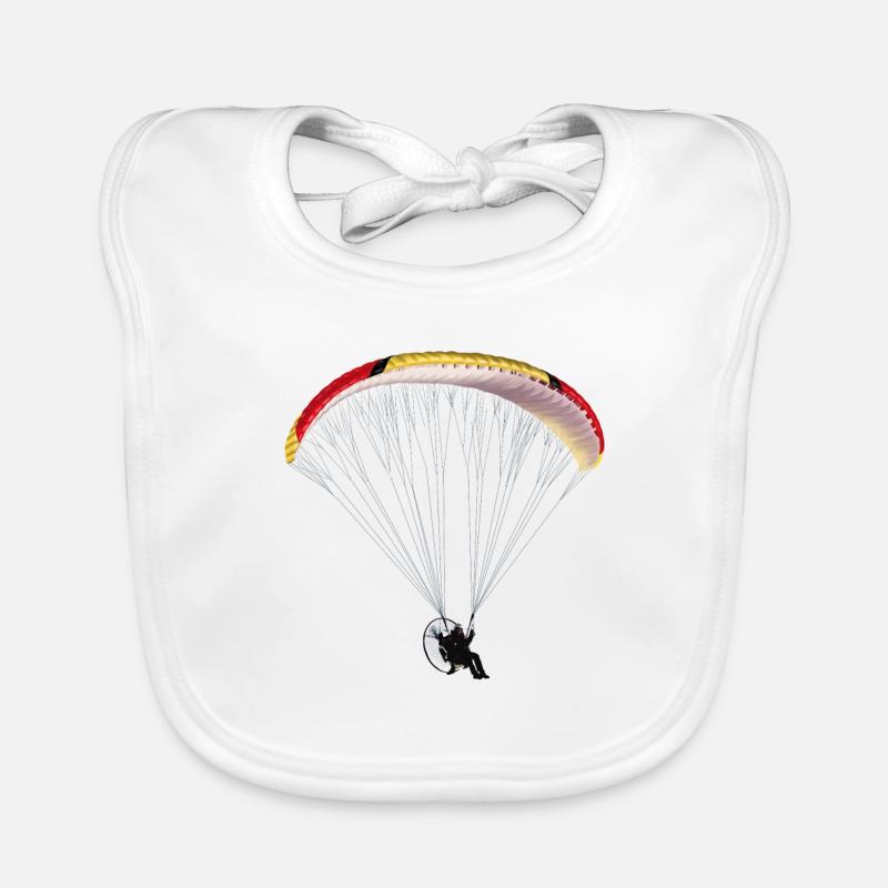 Paramotor Organic Baby Bibs