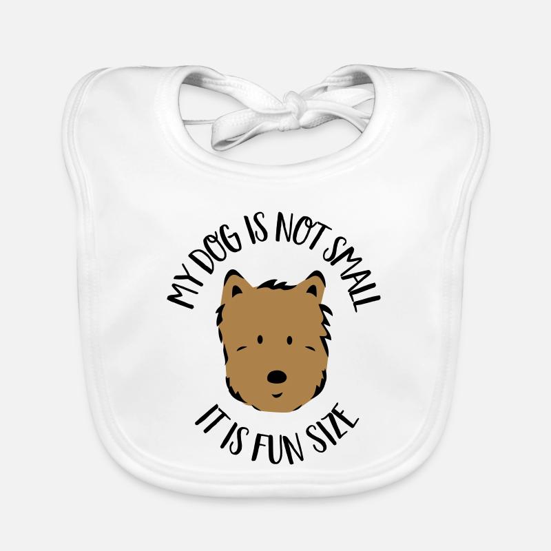 Petit chien Bavoir bio Bébé