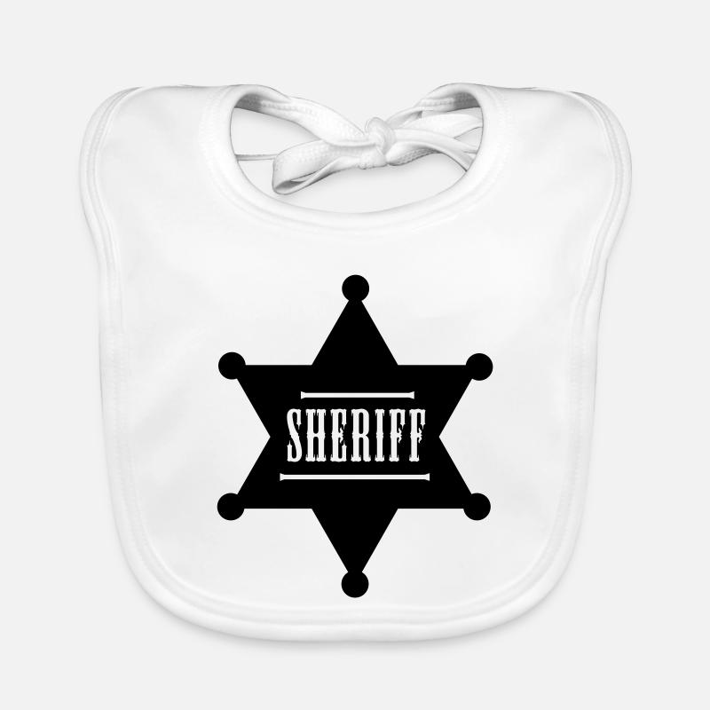Sheriff Organic Baby Bibs