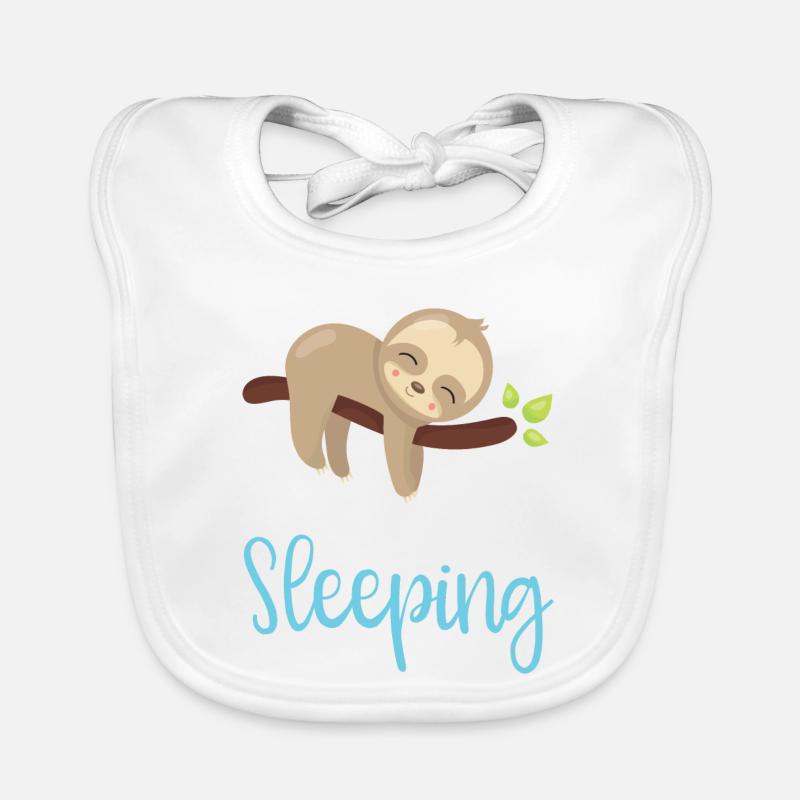 I’d Rather Be Sleeping Organic Baby Bibs