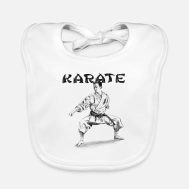 karate Bavaglino ecologico per neonato