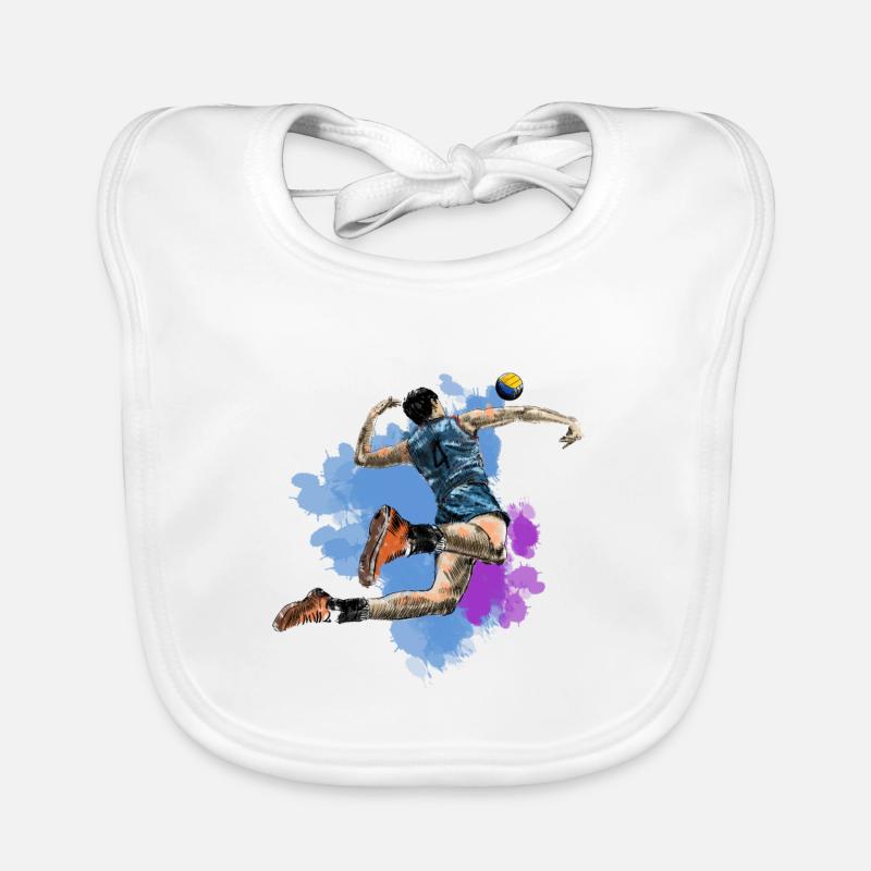 volleyball Bavoir bio Bébé