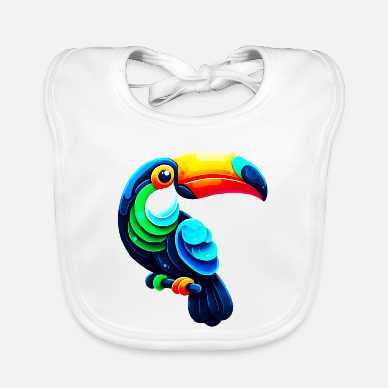 Toucan Bavoir bio Bébé