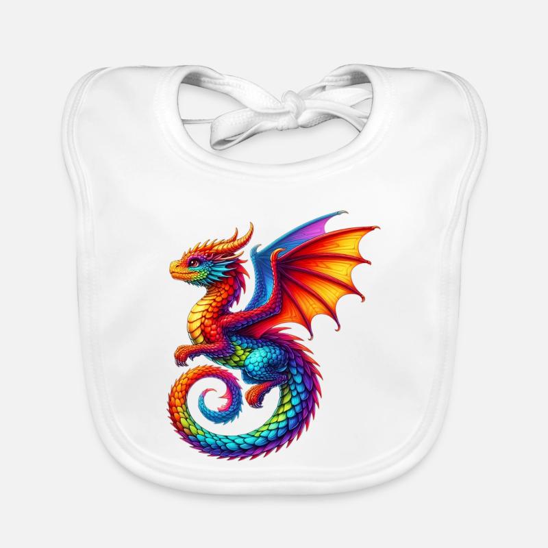 Drache Baby Bio-Lätzchen