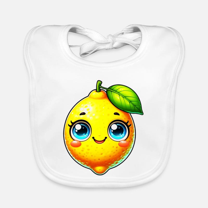 Lemon Lemons Organic Baby Bibs