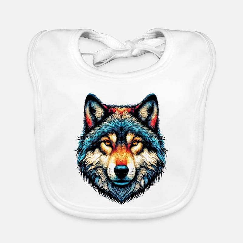 Wolf Baby Bio-Lätzchen