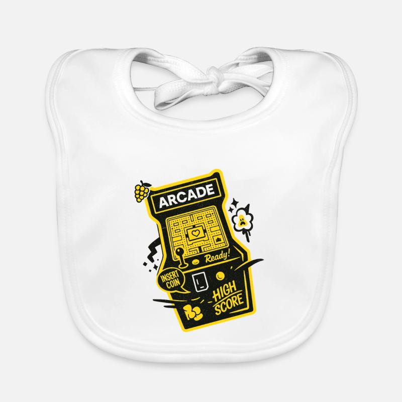 Arcade Ready : Meilleur score Bavoir bio Bébé