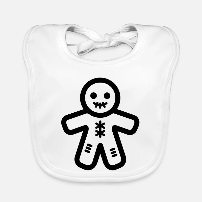 Voodoo Doll Organic Baby Bibs