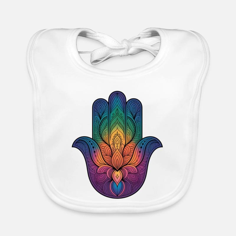 Hamsa Organic Baby Bibs