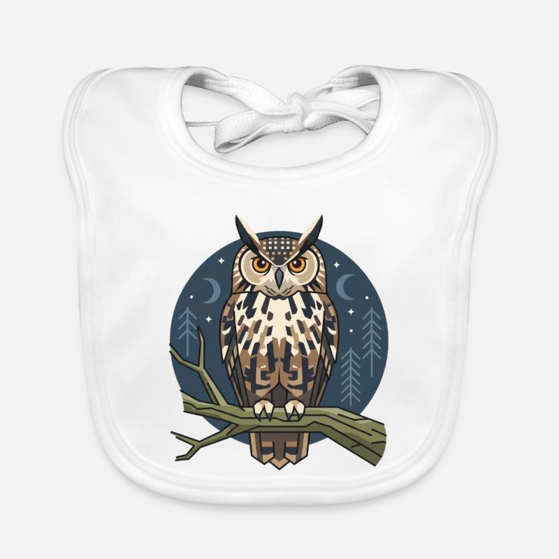 Uhu Eule Baby Bio-Lätzchen