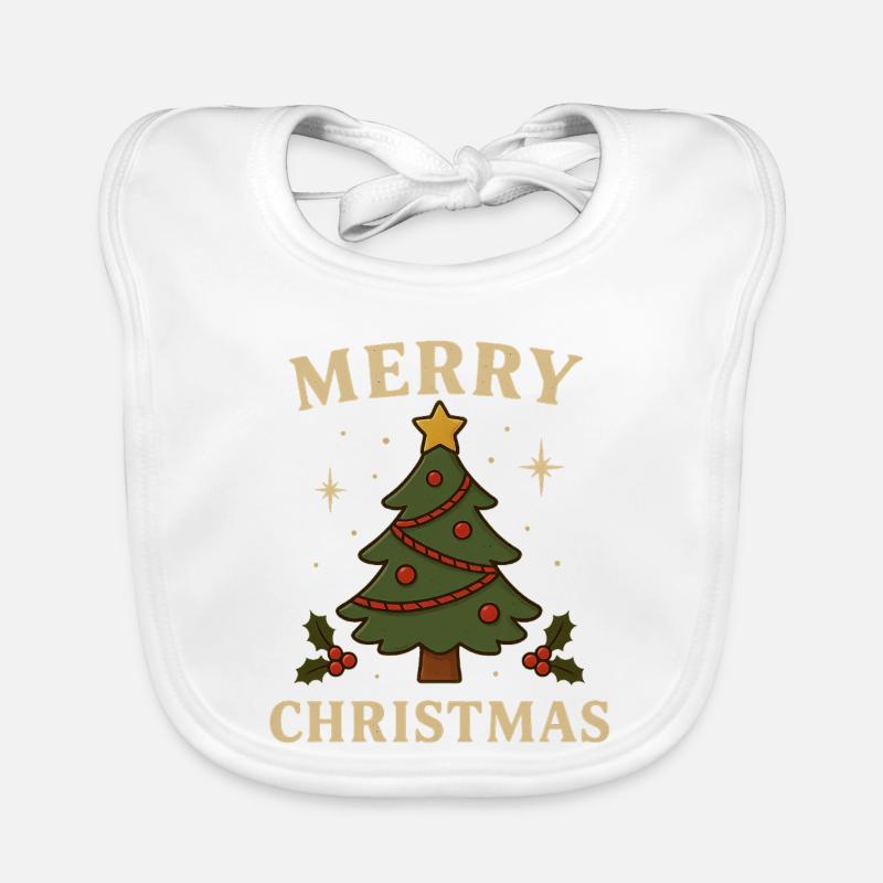 Merry Christmas Baby Bio-Lätzchen
