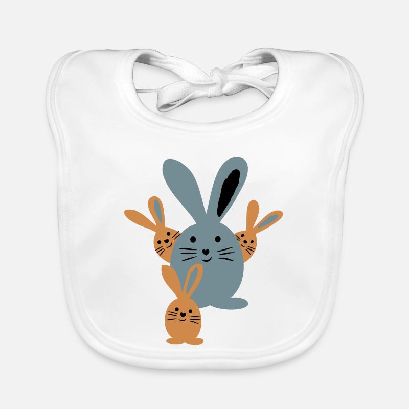 Pâques Bavoir bio Bébé