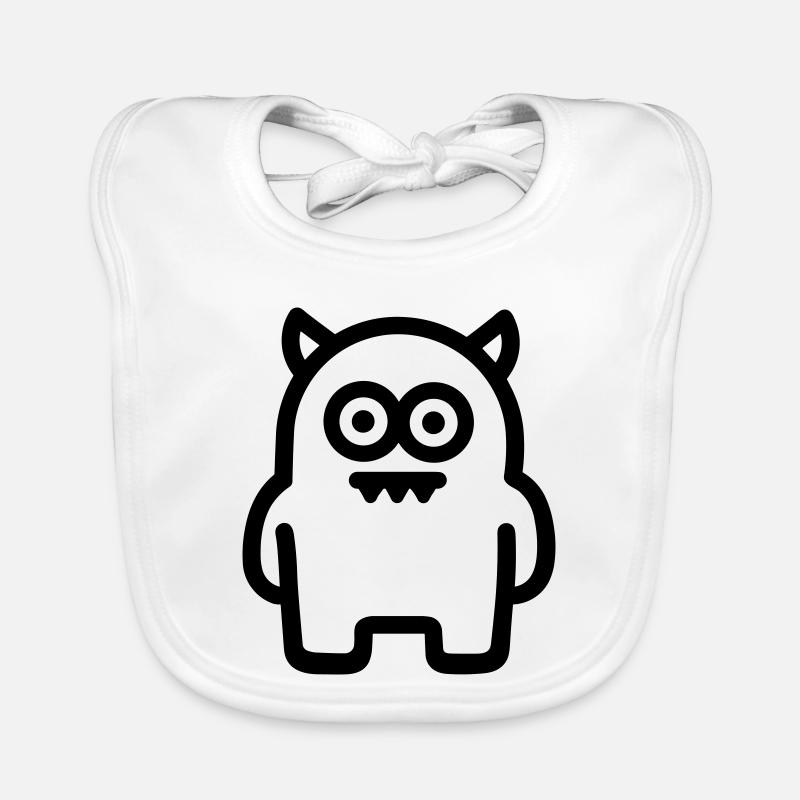 mostro Bavaglino ecologico per neonato