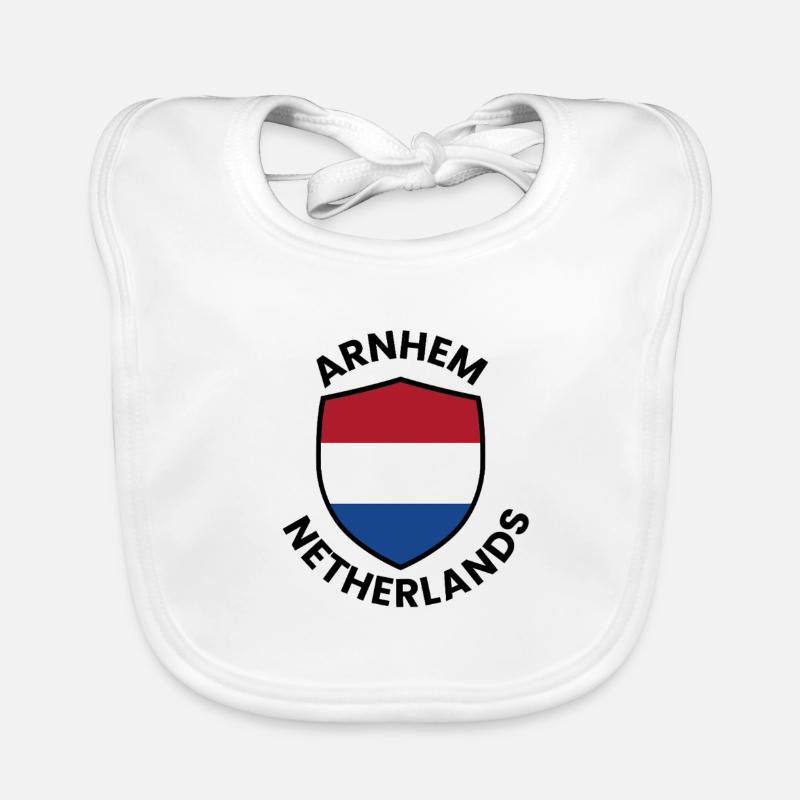 Bouclier d’Arnhem Pays-Bas Bavoir bio Bébé