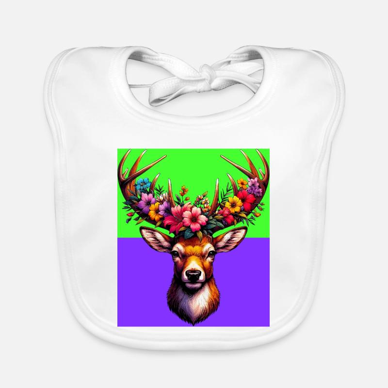 Deer Organic Baby Bibs