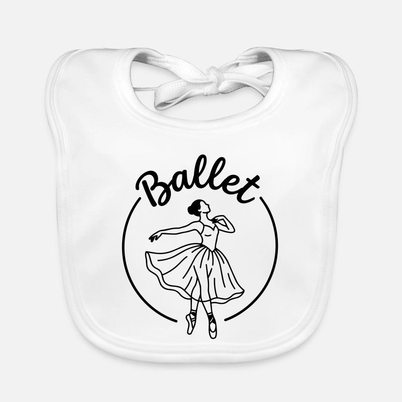 Ballett Baby Bio-Lätzchen