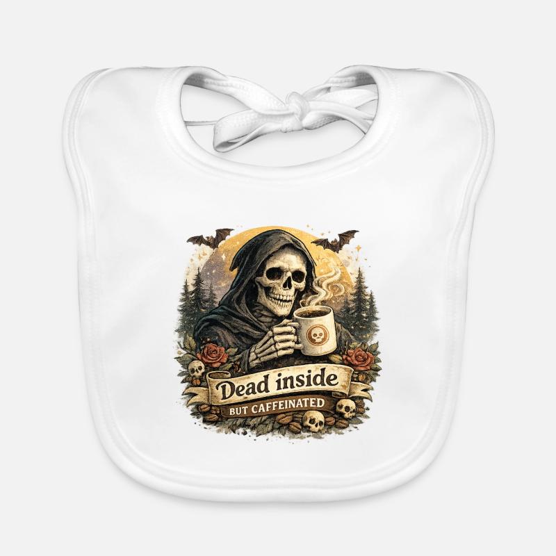 Mort und Café Caffeiné Baby Bio-Lätzchen