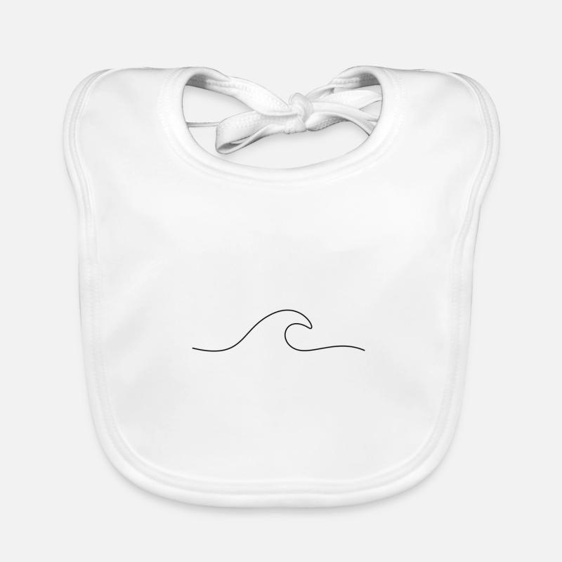 Wave / wave Organic Baby Bibs