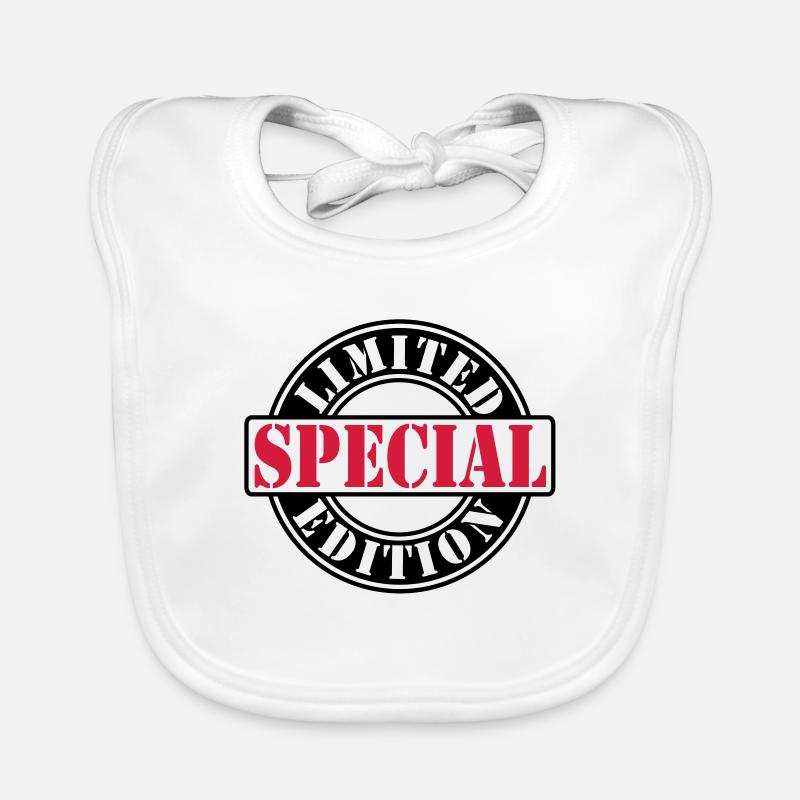 limited edition special 2ke - Bavoir bio Bébé - blanc
