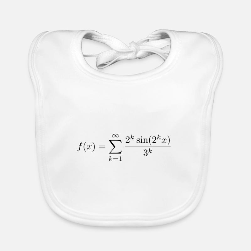 Fonction de Weierstrass Bavoir bio Bébé