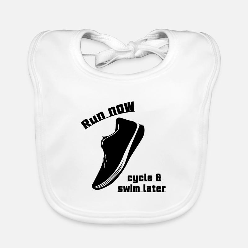 Athlet / Triathlon Baby Bio-Lätzchen