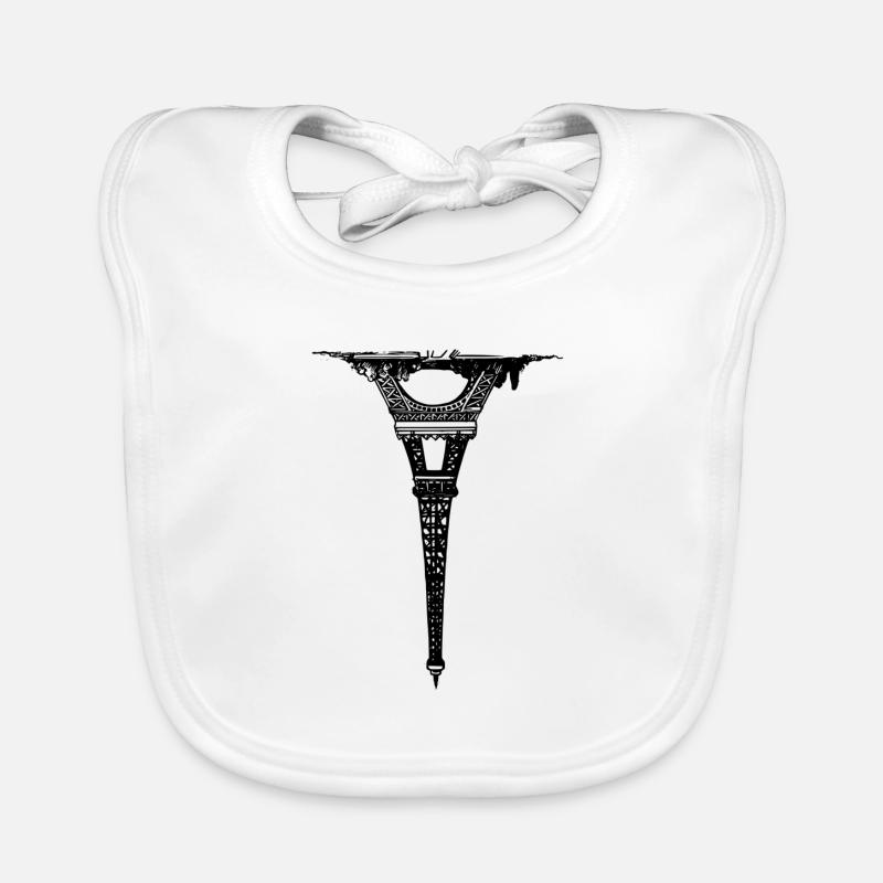 Tour Eiffel Bavoir bio Bébé