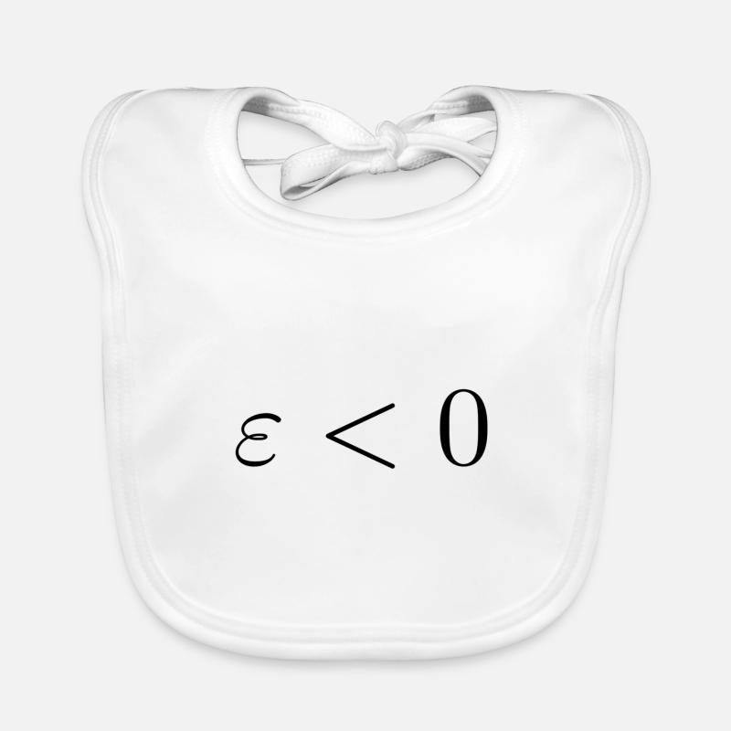 Epsilon - Baby Bio-Lätzchen - Weiß