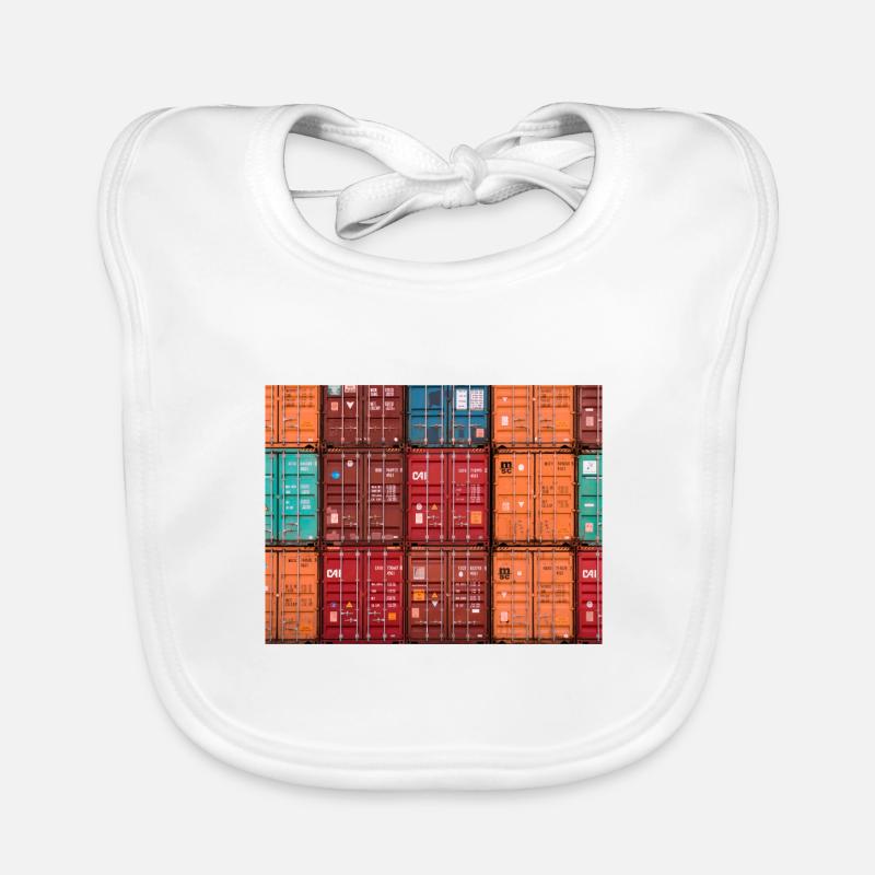 container wall Organic Baby Bibs