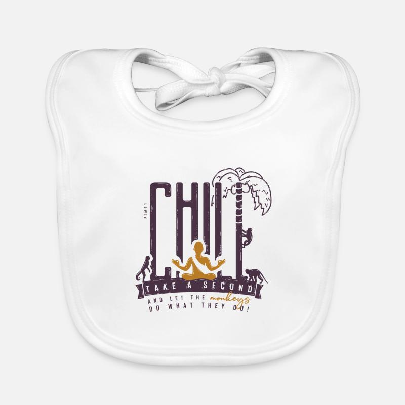 Chill (colored) Organic Baby Bibs