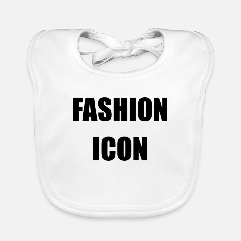 Icône de la mode Bavoir bio Bébé