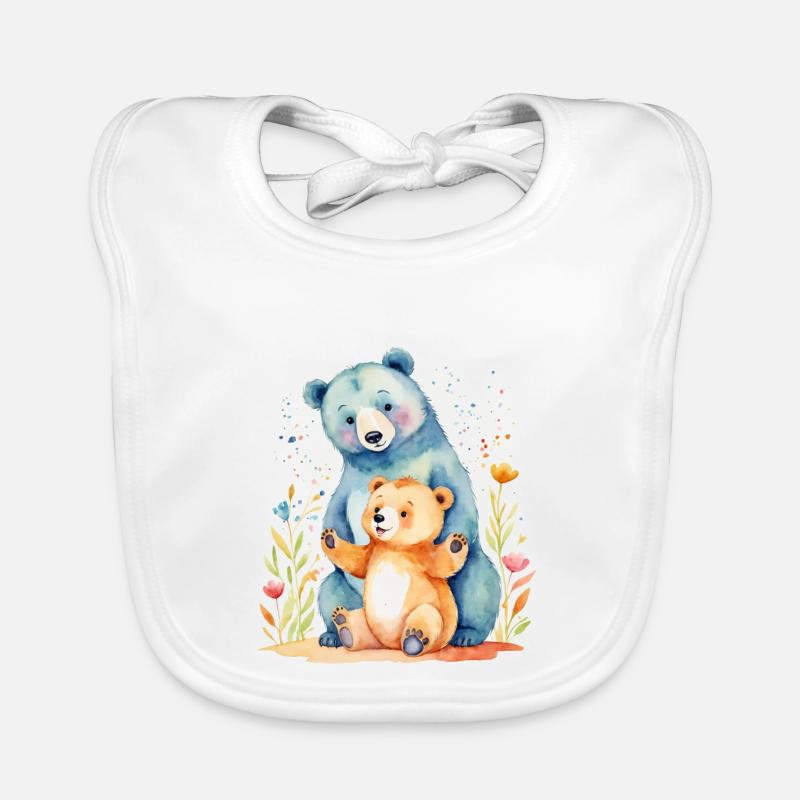 You are irreplaceable! Parent Child Organic Baby Bibs