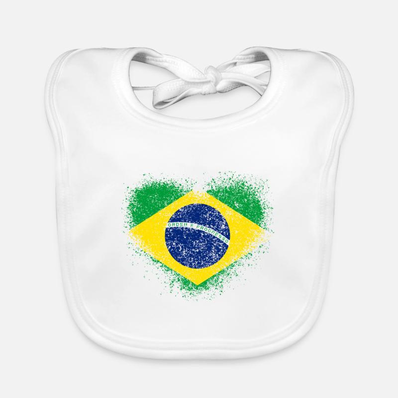 Brésil Bavoir bio Bébé