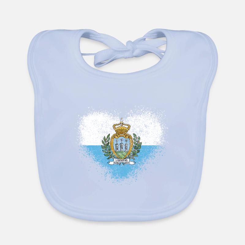 Saint-Marin Bavoir bio Bébé